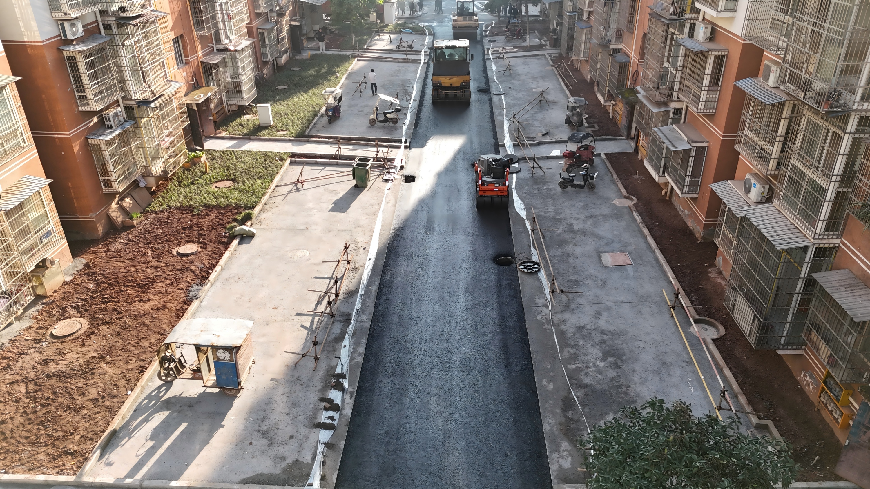 进度90%！安居这两个老旧小区“逆袭”在即！